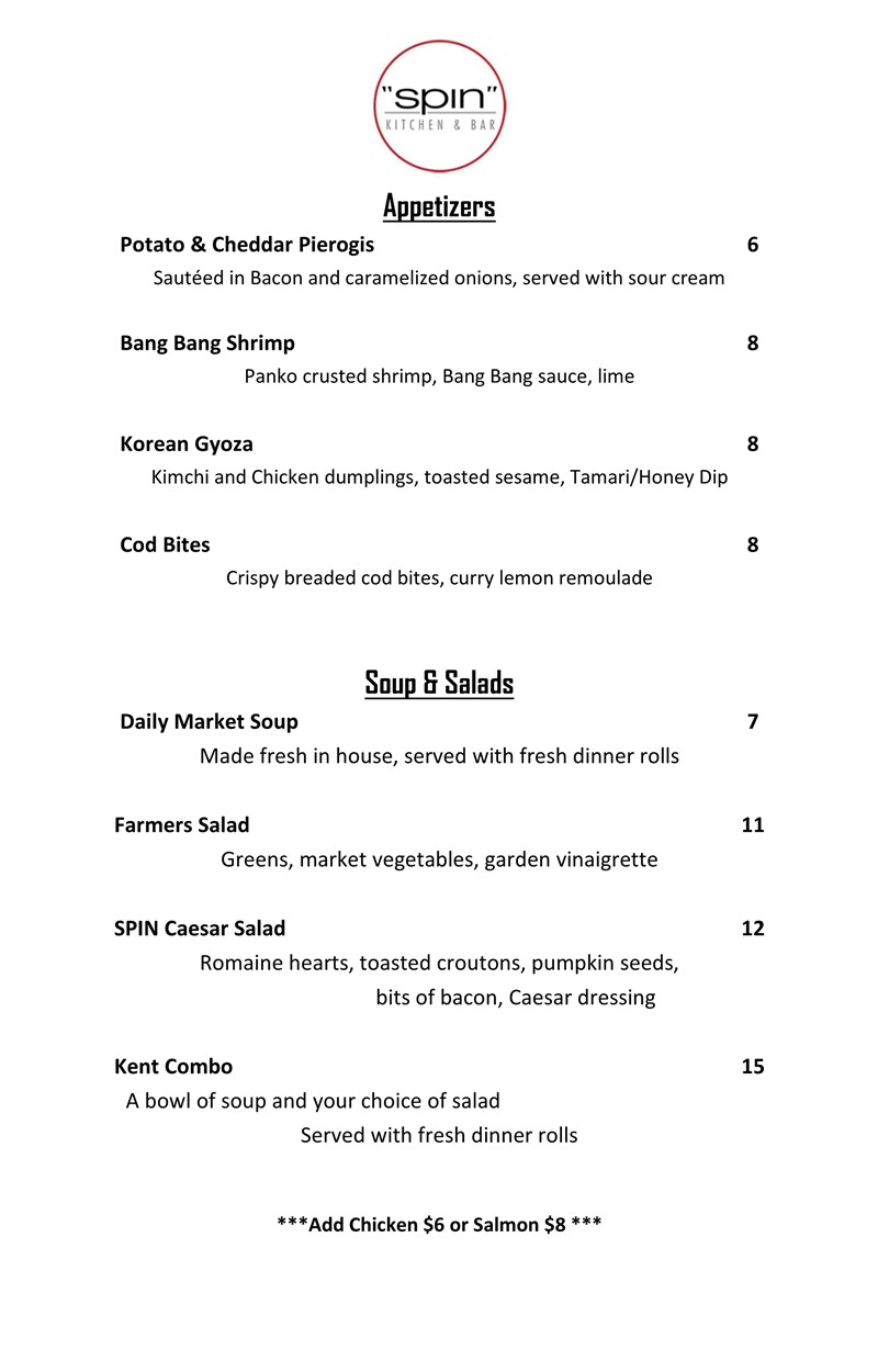 Lounge Menu lounge-menu